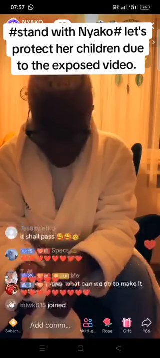 Nyako leaked sex video